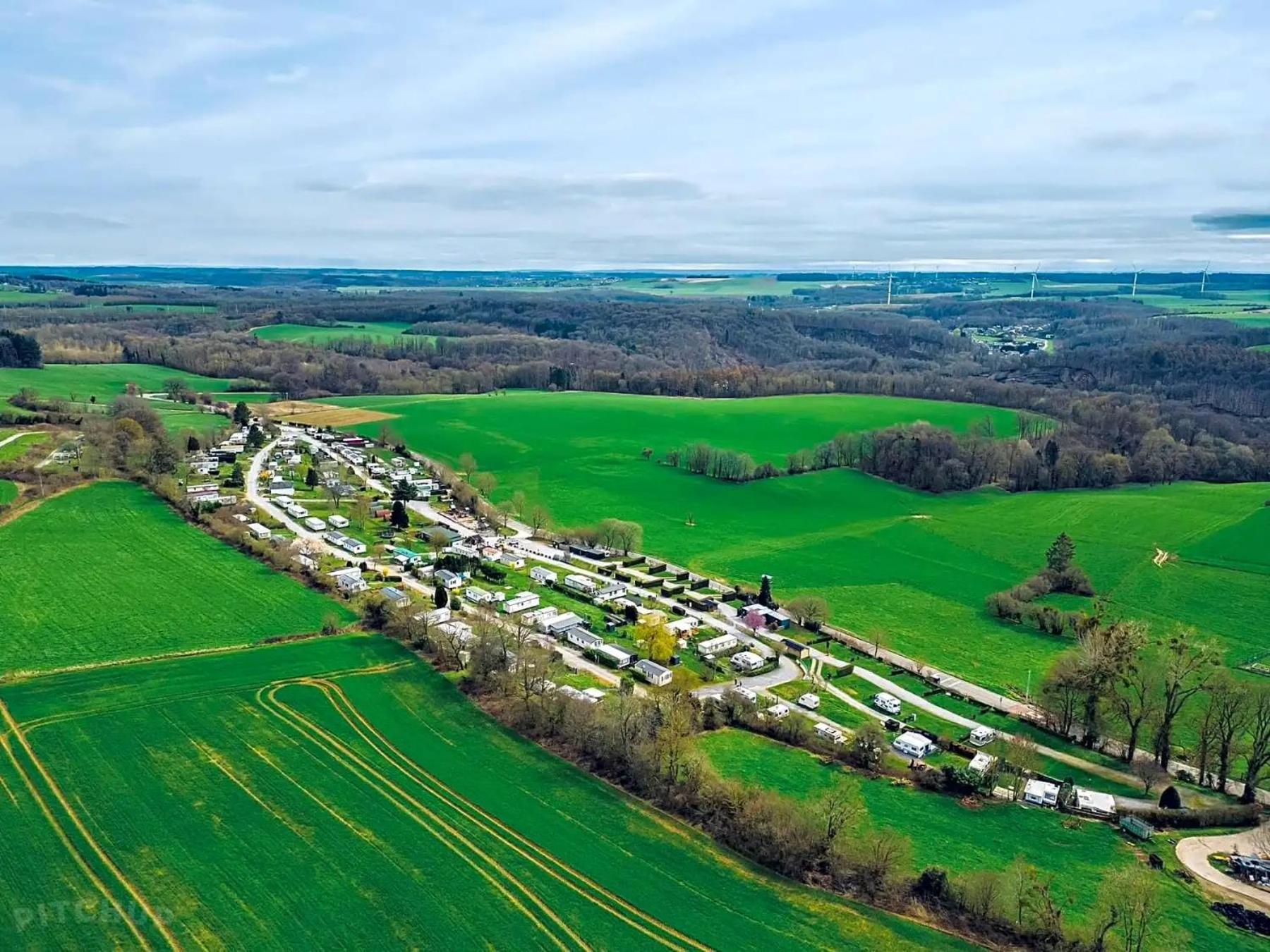 Camping Le Pommier Rustique Hotel Yvoir Bagian luar foto