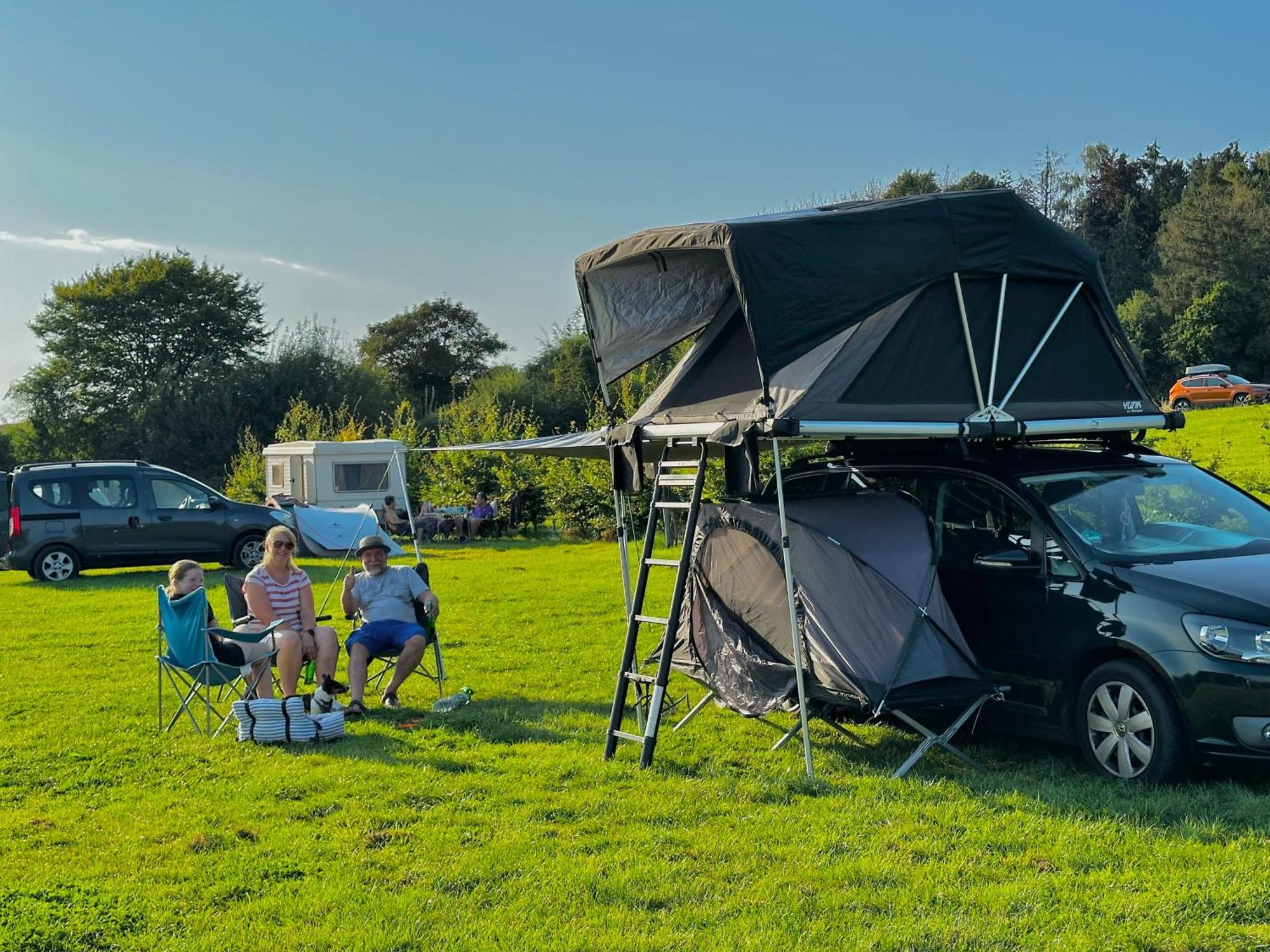 Camping Le Pommier Rustique Hotel Yvoir Bagian luar foto